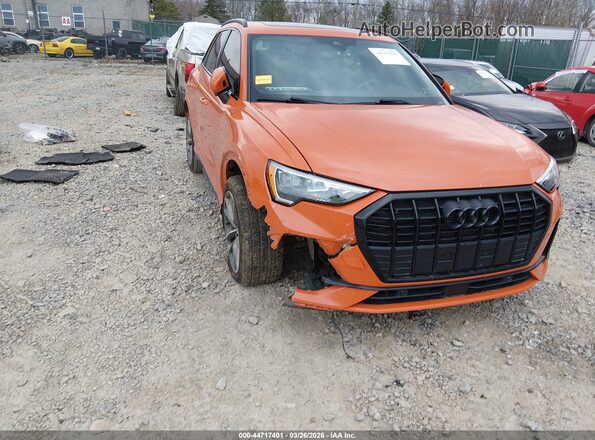 WA1DECF35N1047591 2022 AUDI Q3 Orange 