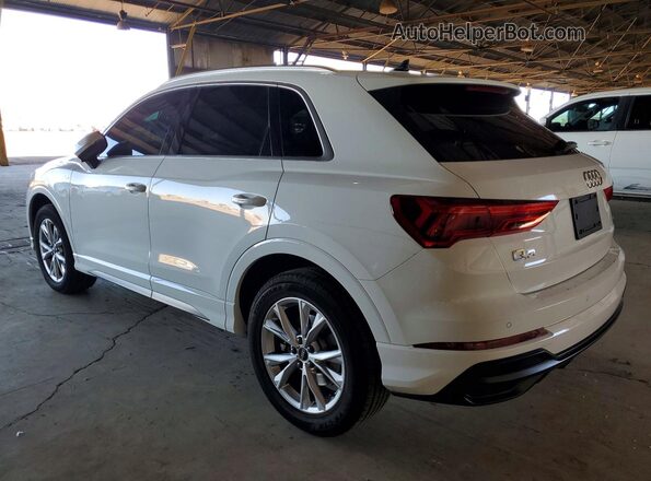 WA1DECF36N1029830 2022 AUDI Q3 White Trasero izquierdo