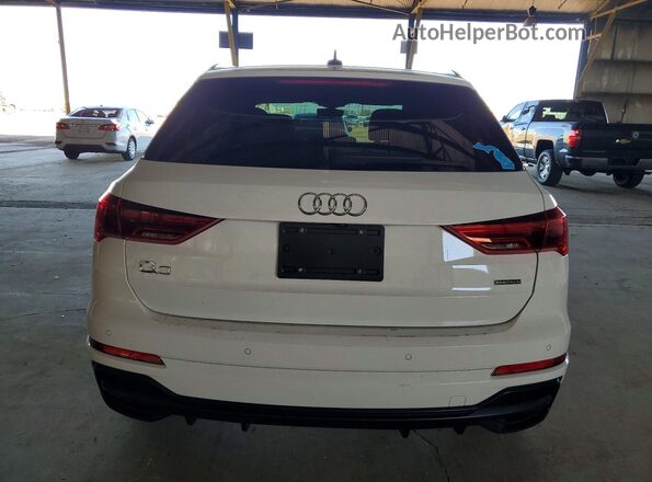 WA1DECF36N1029830 2022 AUDI Q3 White Vista trasera