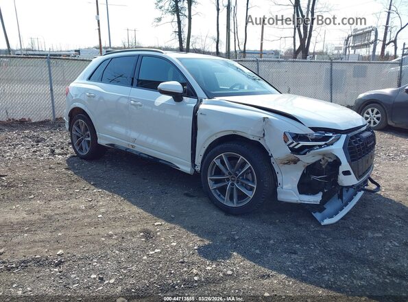 WA1DECF38S1078572 2025 AUDI Q3 Белый Передняя правая четверть