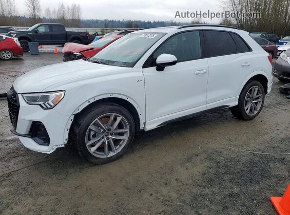 WA1DECF39S1009907 2025 AUDI Q3 White Vista tres cuartos delantera izquierda