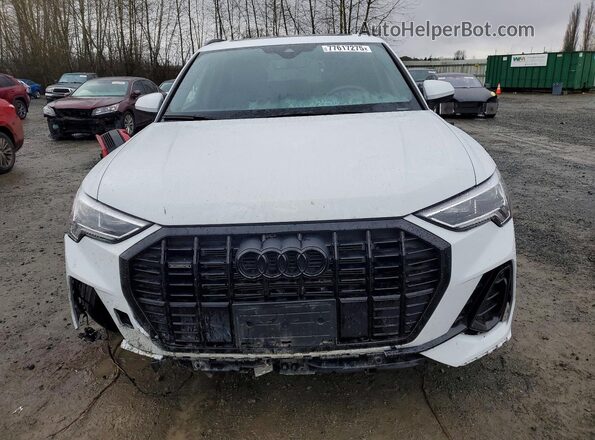 WA1DECF39S1009907 2025 AUDI Q3 White Vista frontal