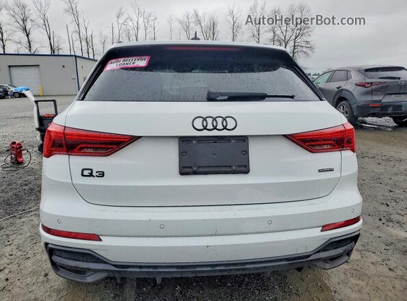WA1DECF39S1009907 2025 AUDI Q3 White Vista trasera