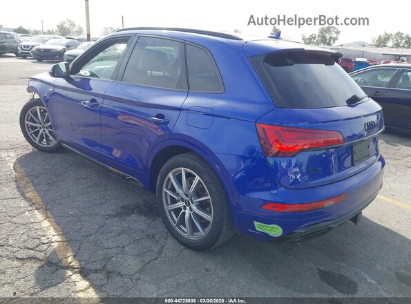 WA1E2AFY0P2148970 2023 AUDI Q5 Синий Задняя левая четверть