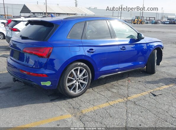 WA1E2AFY0P2148970 2023 AUDI Q5 Синий Задняя правая четверть