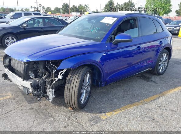 WA1E2AFY0P2148970 2023 AUDI Q5 Синий Передняя левая четверть
