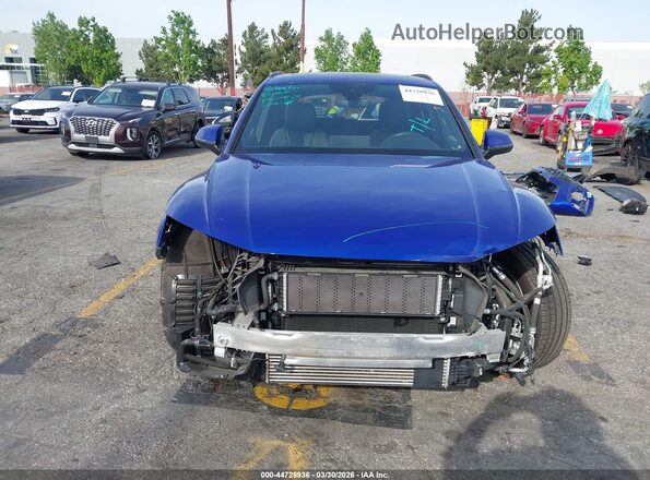 WA1E2AFY0P2148970 2023 AUDI Q5 Синий Вид задней части салона