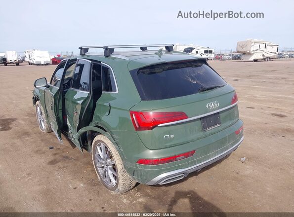 WA1E2AFY6M2092612 2021 AUDI Q5 Зеленый Задняя левая четверть
