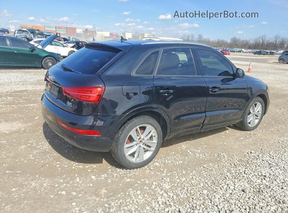 WA1ECCFS5HR014825 2017 AUDI Q3 Black Tył prawy