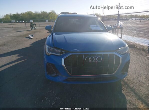 WA1EECF30L1022244 2020 AUDI Q3 Синий Вид щитка приборов