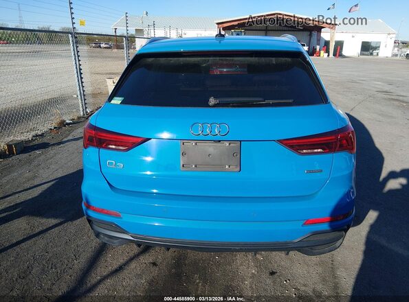 WA1EECF30L1022244 2020 AUDI Q3 Синий 