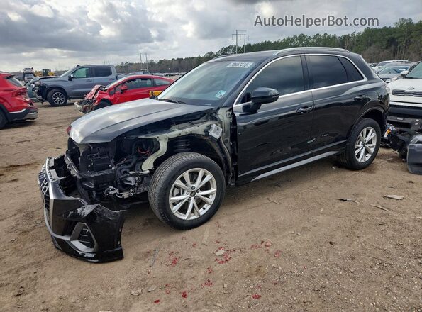 WA1EECF33R1025129 2024 AUDI Q3 Черный Передняя левая четверть