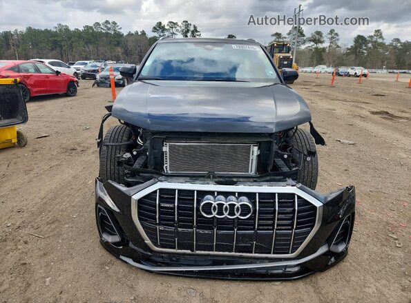 WA1EECF33R1025129 2024 AUDI Q3 Черный Вид спереди