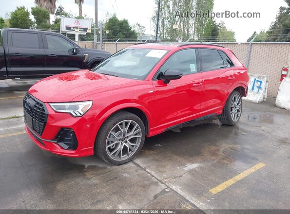 WA1EECF33S1074918 2025 AUDI Q3 Красный Передняя левая четверть
