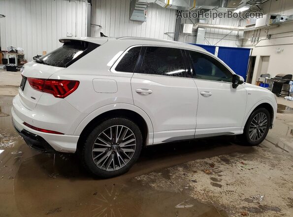 WA1EECF34L1072886 2020 AUDI Q3 Белый Задняя правая четверть