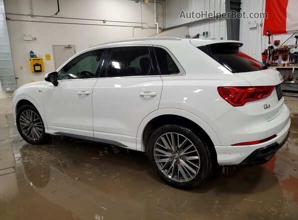 WA1EECF34L1072886 2020 AUDI Q3 Белый Задняя левая четверть