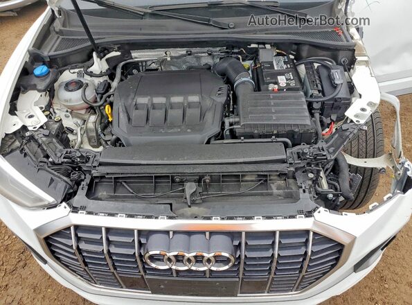 WA1EECF36L1081220 2020 AUDI Q3 Белый Вид задней части салона