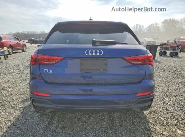 WA1EECF38N1056788 2022 AUDI Q3 Синий Вид сзади