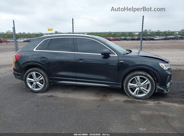WA1EECF39L1027779 2020 AUDI Q3 Черный Вид задней части салона