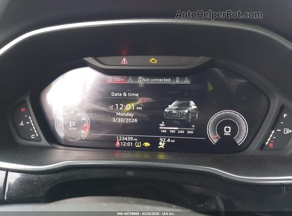 WA1EECF39L1027779 2020 AUDI Q3 Черный Вид задних сидений