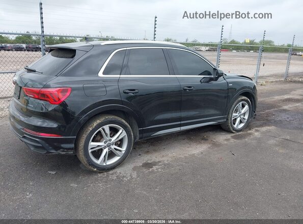 WA1EECF39L1027779 2020 AUDI Q3 Черный Задняя правая четверть