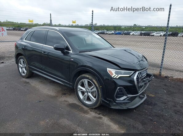 WA1EECF39L1027779 2020 AUDI Q3 Черный Передняя правая четверть