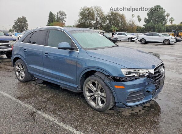 WA1EFCFS0GR022269 2016 AUDI Q3 Синий Передняя правая четверть