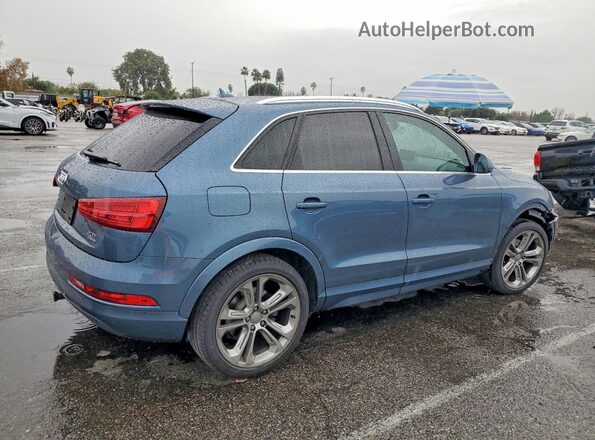 WA1EFCFS0GR022269 2016 AUDI Q3 Синий Задняя правая четверть