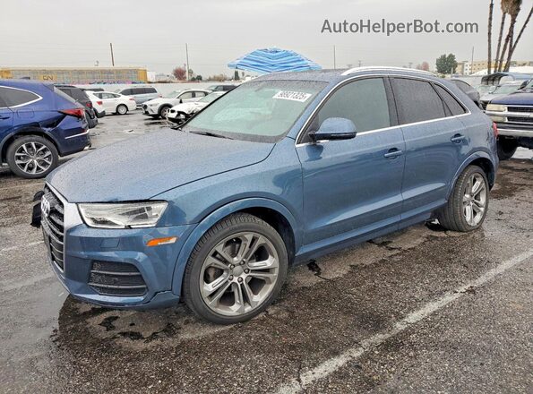 WA1EFCFS0GR022269 2016 AUDI Q3 Синий Передняя левая четверть