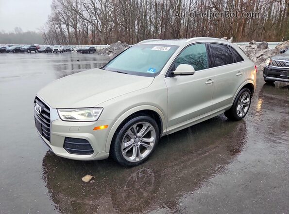 WA1EFCFS4GR019973 2016 AUDI Q3 Серебряный Передняя левая четверть