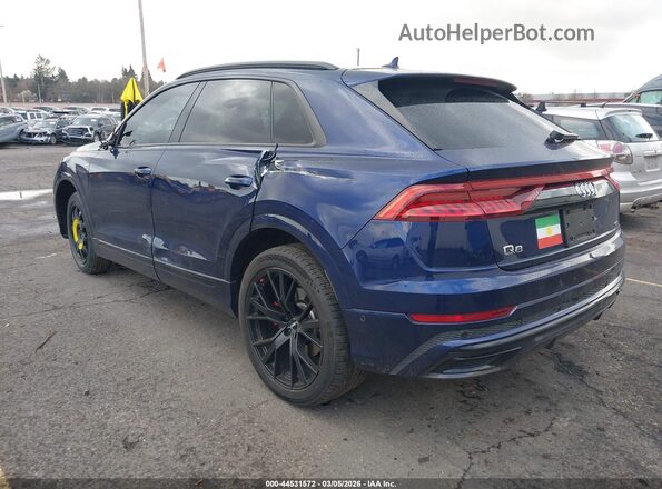 WA1EVAF11KD030532 2019 AUDI Q8 Синий Задняя левая четверть