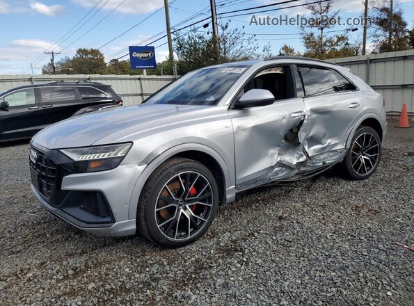 WA1EVAF14KD020254 2019 AUDI Q8 Silver Przód lewy
