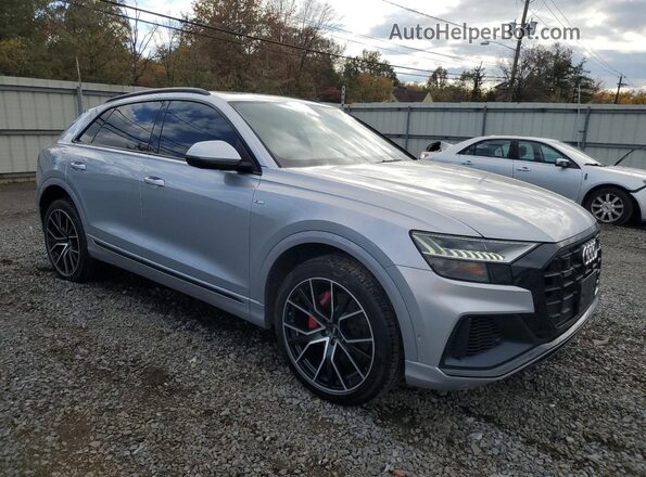 WA1EVAF14KD020254 2019 AUDI Q8 Silver Przód prawy