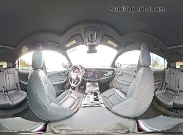 WA1EVAF14KD020254 2019 AUDI Q8 Silver Widok wnętrza 360 stopni