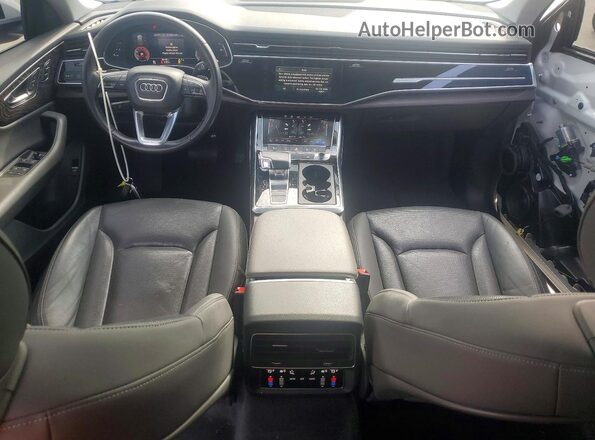 WA1EVAF16LD025361 2020 AUDI Q8 Белый Вид панели приборов
