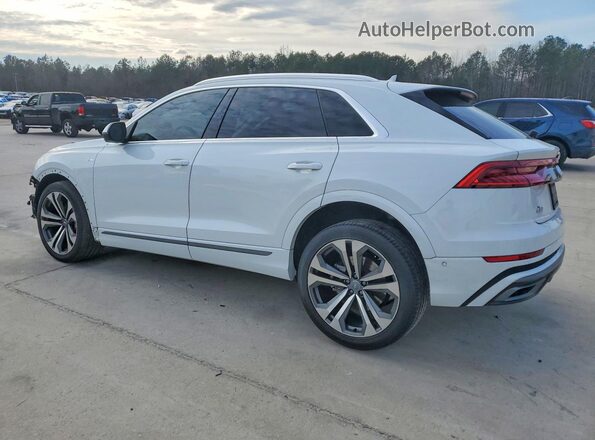 WA1EVAF16LD025361 2020 AUDI Q8 Белый Задняя левая четверть