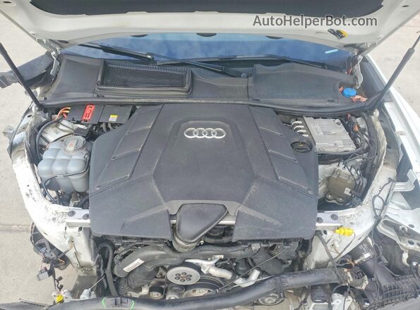 WA1EVAF16LD025361 2020 AUDI Q8 Белый Вид задней части салона