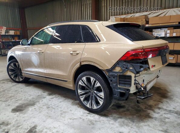 WA1EVBF10SD001738 2025 AUDI Q8 Желто-коричневый Задняя левая четверть