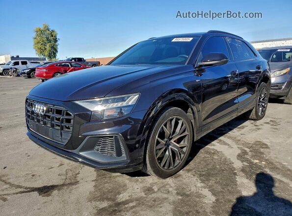 WA1EVBF12KD031288 2019 AUDI Q8 Black Առջևի ձախ երեք քառորդ տեսարան