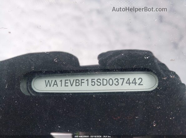 WA1EVBF15SD037442 2025 AUDI Q8 Черный 