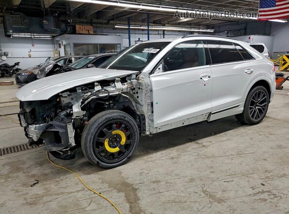 WA1EVBF18ND034667 2022 AUDI Q8 Белый Передняя левая четверть