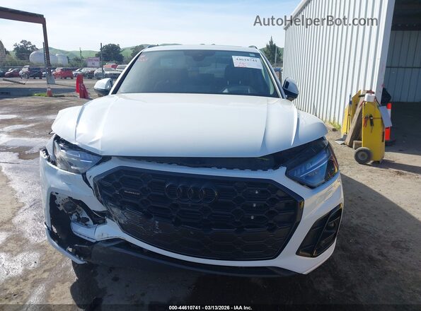 WA1F2AFY9P2039525 2023 AUDI Q5 White Widok zestawu wskaźników