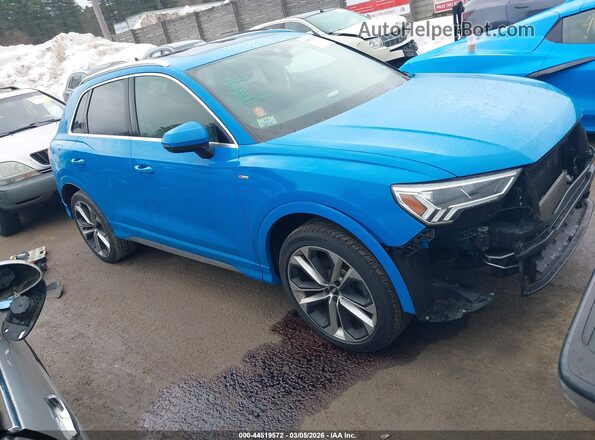 WA1FECF36L1023581 2020 AUDI Q3 Blue Przód prawy