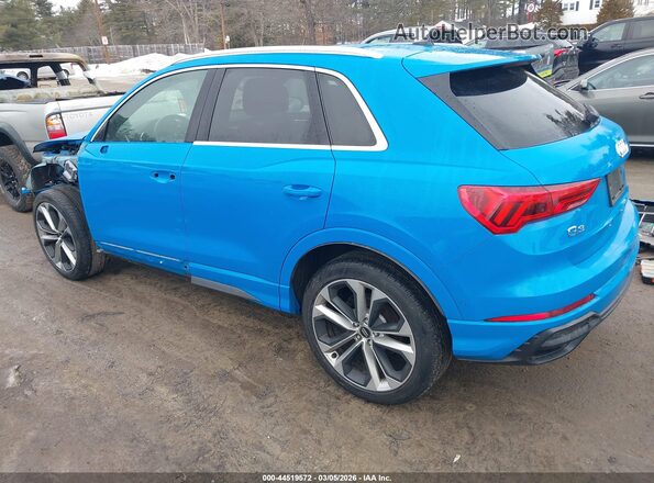 WA1FECF36L1023581 2020 AUDI Q3 Blue Tył lewy