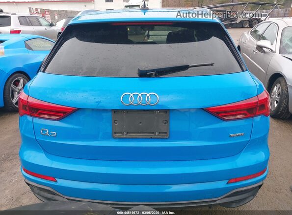 WA1FECF36L1023581 2020 AUDI Q3 Blue 