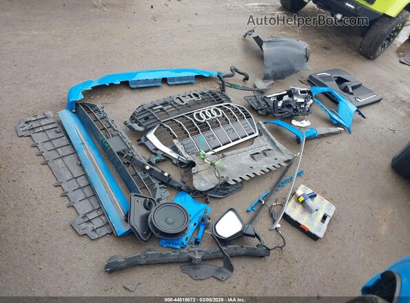 WA1FECF36L1023581 2020 AUDI Q3 Blue Widok zestawu wskaźników