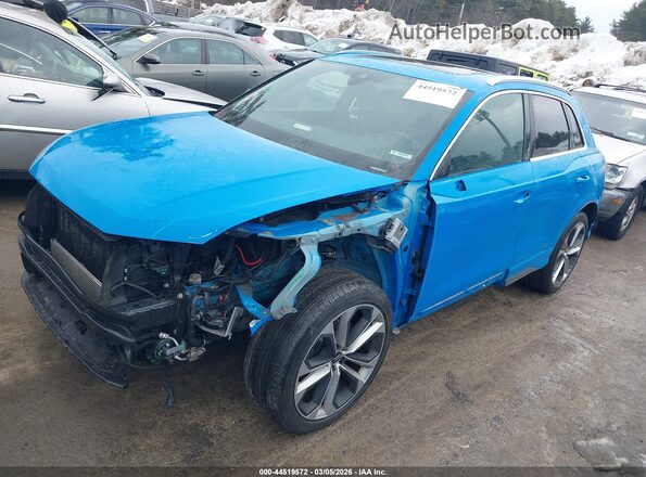 WA1FECF36L1023581 2020 AUDI Q3 Blue Przód lewy