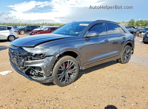 WA1FVAF13KD042069 2019 AUDI Q8 Серый Передняя левая четверть