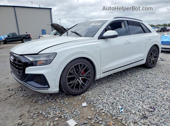 WA1FVAF1XLD026906 2020 AUDI Q8 White Передня ліва чверть
