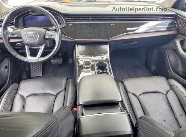 WA1FVAF1XLD026906 2020 AUDI Q8 White Вид панелі приладів